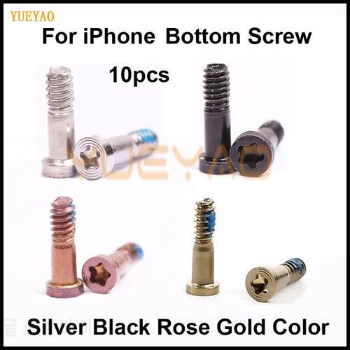 10Pcs Torx Screw 5-Point Star Bottom Screws Kit For iPhone 6/6S/6 Plus/6S Plus/5S Bottom Screws