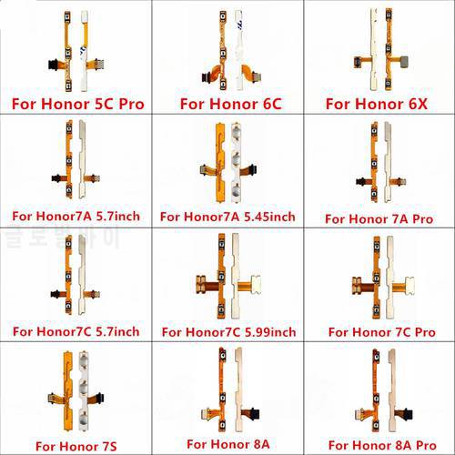 Repair Parts Volume Button Power On Off Switch Key Ribbon Flex Cable For Huawei Honor Play 8A 7A 7C 7S 7X 6A 6X 6C 5C Pro