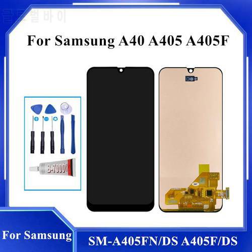 TFT incell LCD For Samsung Galaxy A40 A405 SM-A405FN/DS A405F/DS LCD Display Touch Screen Digitizer assembly For Galaxy A40
