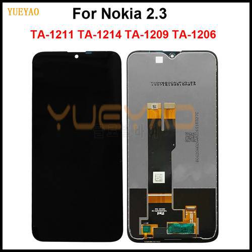 For Nokia 2.3 LCD Display Touch Screen Digitizer Assembly For Nokia 2.3 TA-1206 LCD TA-1211 TA-1214 TA-1209 LCD