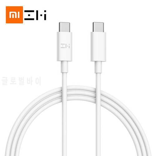 Original ZMI 100W usb type c to usb type c cable for Apple Macbook Samsung xiaomi redmi notebook usb c charger PD fast Charging