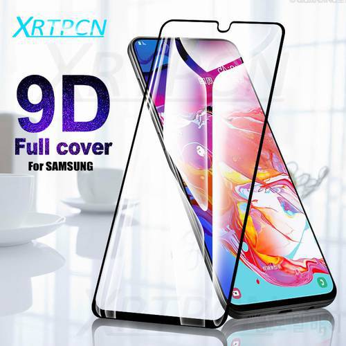 9D protective glass For Samsung Galaxy A10 A20 A30 A40 A40S A50 A60 A70 A80 A90 A20E M10 M20 M30 Screen Tempered Glass Film Case