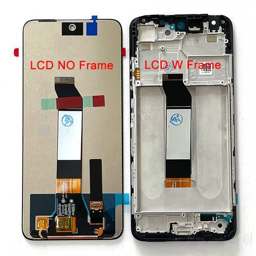 IPS Original For Xiaomi Redmi Note 10 5G M2103K19G LCD Display Screen Touch Panel Digitizer For Redmi Note 10 Pro (China) Frame