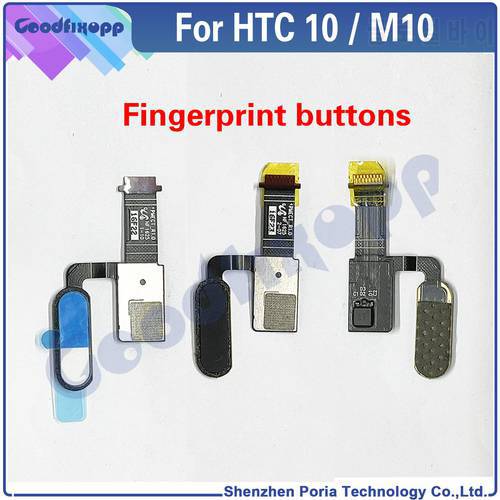 Original For HTC 10 M10 Mobile Phone Home Button FingerPrint Touch ID Sensor Flex Cable Ribbon For HTC M10 M10h