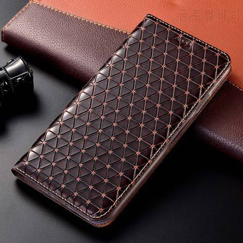 Magnet Natural Genuine Leather Skin Flip Wallet Book Phone Case Cover On For Xiaomi Redmi 9T NFC 2021 Redmi9T 9TNFC 64/128 GB