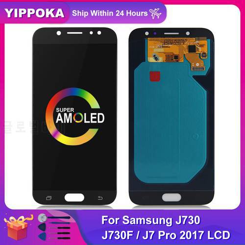 Super Amoled J730FN/DS LCD For Samsung J730G/DS lcd J730 J730F j7 2017 LCD Display and Touch Screen Digitizer Replacement Parts