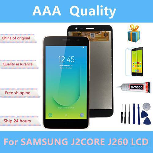 for Samsung Galaxy J2 Core 2018 J260 J260M/DS J260F/DS J260G/DS LCD Display Touch Sensor Digitizer Assembly