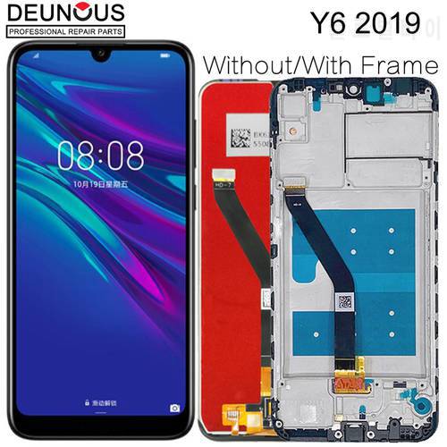 New LCD for Huawei Y6 2019 LCD Display Touch Screen For Huawei Y6 Prime 2019 LCD MRD-LX1f LX1 LX2 LX3 L21 L22 Y6 Pro 2019
