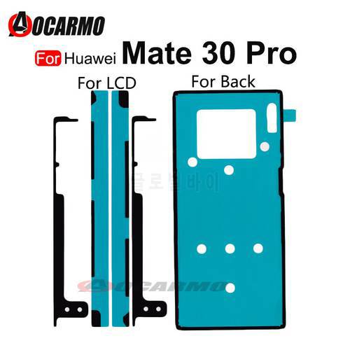 For Huawei Mate 30 Pro Front Lcd Screen Waterproof Sticker Back Cover Adhesive Glue