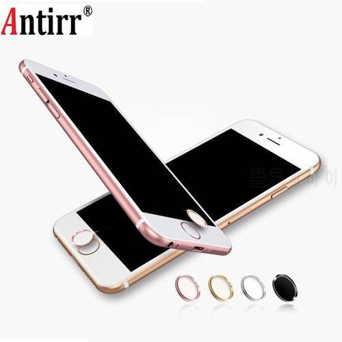 Metal Home Button Sticker For iPhone 8 7 6 6S Plus 5 5S SE iPad Keyboard Support Touch ID Fingerprint Home Key