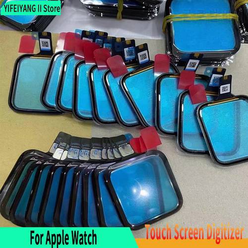 1Pcs AAA quality 100% Touch Screen Digitizer For Apple Watch Series 5 4 3 2 1 40mm ,44mm,38mm 42mm Touch Screen Repiar Parts