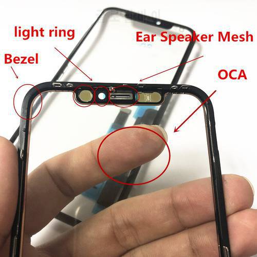 1/5pcs Tested Original LCD Touch Panel Digitizer Sensor Glass With Frame + OCA Film Glue For iPhone XR 11 Screen Cover Repairing