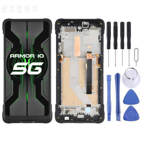 iPartsBuy for Ulefone Armor 10 LCD Screen and Digitizer Full Assembly