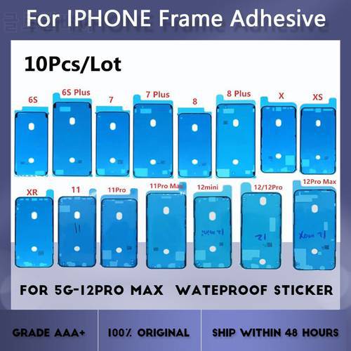 For Iphone 6S 7 8 Plus X XR XS Max 12MIni 11 12 Pro 11 Pro Max Digitizer Frame Adhesive Waterproof Sticker Bezel Seal Tape Glue