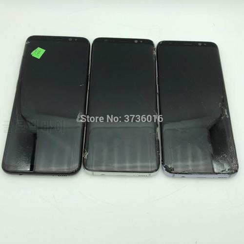 Practice LCD Screen For SM S20 Ultra S20+ S8 X Xs Max Broken LCD Glass Touch Working Practicing Repair Separating Middle Frame