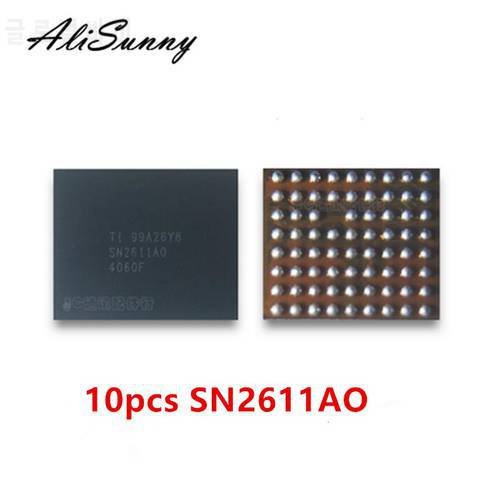 AliSunny 10pcs SN2611A0 For iPhone 11 Pro Max 11PM 11P Charger IC USB Charging TIGRIS IC Chip SN2611AO