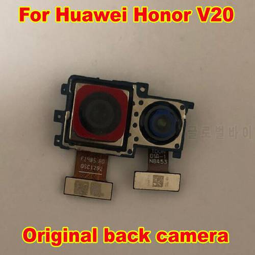 Original Tested Working Rear Back Camera For Huawei Honor View 20 V20 Big Main Camera Module Phone flex cable Replacement