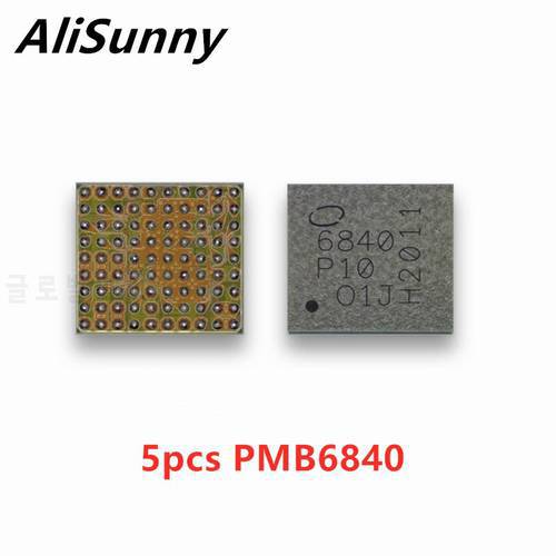 AliSunny 5PCS PMB6840 6840 Baseband Power IC for iphone 11 11Pro ProMax PMU PMIC Power supply PM IC Chip