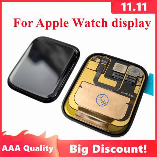 Original For Apple Watch S1 S3 S4 S5 S6 S7 SLCD Display Touch Screen Digitize Replacement For Watch S1 S2 S3 S4 S5 40mm 42mm LCD