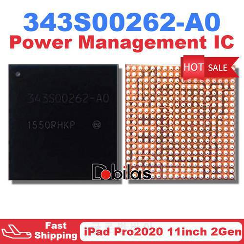 1Pcs 343S00262 343S00262-A0 For iPad Pro 2020 11inch 2Gen BGA Power Management Supply IC Integrated Circuits Replacement Parts