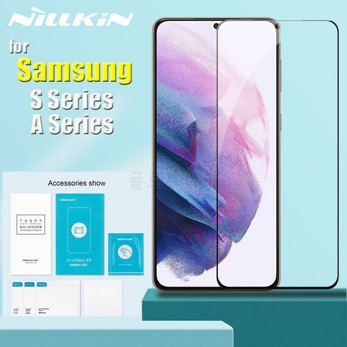 Nillkin Tempered Glass for Samsung Galaxy S22 Plus S21 S20 FE A73 A53 A33 A23 A13 A52 A72 A32 A42 A22 M52 5G Screen Protector