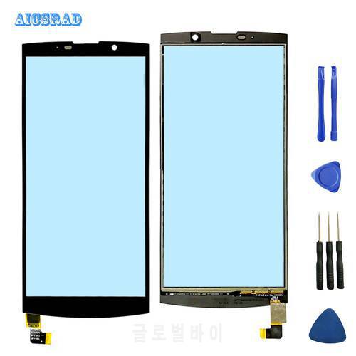 6inch Black outer glass For oukitel k7 pro touch Cell Phone Front Outer Glass Lens Repair Oukitel k7 pro Touch Screen no lcd