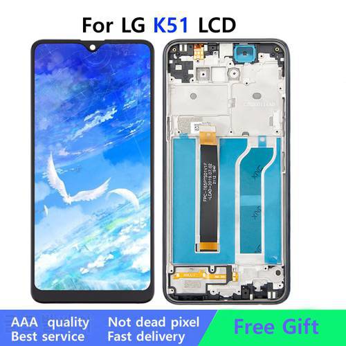 6.5 inch For LG K51 LM-K510UM LM-X540 LCD Display With Touch Sensor Digitizer Assembly For LG K51 LCD