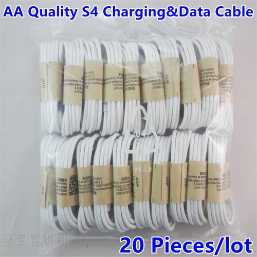 20Pcs/Lot Android Phone Charging Cable Micro USB Round Charge Line Cord Data Sync For Samsung S4 Huawei Xiaomi Phones