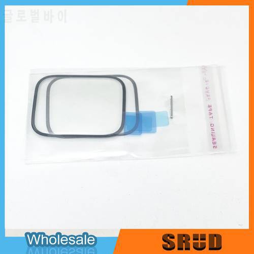 10Pcs Front Outer Glass+OCA For Apple Watch Series S7 S6 S5 S4 S3 S2 S1 41mm 45mm 38mm 42mm 40mm 44mm Cracked Outer Glass Repair