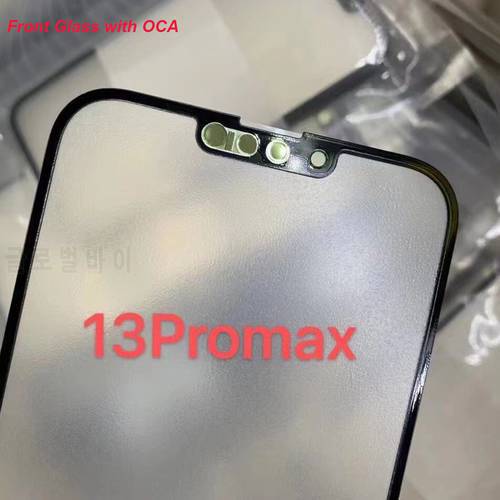 5PCS Original Front Glass Lens with OCA Replacement for iPhone 13 pro max 13 mini Screen Touch Panel Outer Glass