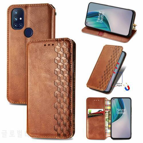 Leather Magnet Book Shell for Oneplus Nord CE 2 Lite N10 N20 SE 2T 5G Flip Case One Plus 9 Pro 10 N 100 9R T 8T 10T Cover Funda