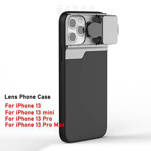 5 in 1 Phone Lens Case Kit 10X 30X Super Macro Lens CPL Filter Fisheye 2X Telephoto Lens Cover for iPhone 13 mini / 13 Pro Max