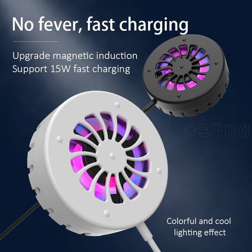 15W Magnetic Wireless Chargers For IPhone 12 Pro Max Mini Cooling Fan 3 In1 Macsafe Fast Charging Stand For iPhone 13 12 Hot