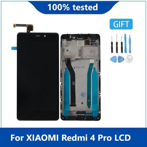 For XIAOMI Redmi 4 Pro Display Touch Screen with Frame For XIAOMI Redmi 4 Prime LCD Display Replacement For Redmi 4 Pro LCD