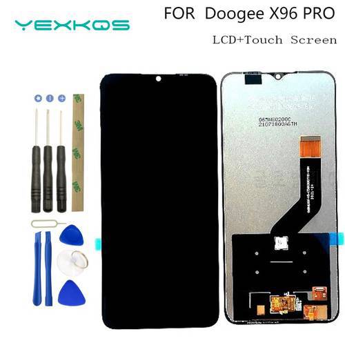 100% original DOOGEE X96 Pro LCD Display and Touch Screen FOR DOOGEE X96Pro phone Screen Digitizer Assembly Replacement +Tools