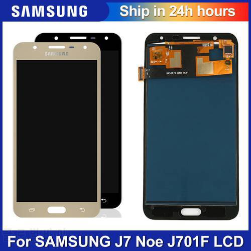 j701f LCD For Samsung Galaxy J7 neo J701 J701F J701M Touch Screen Digitizer Assembly Replacement
