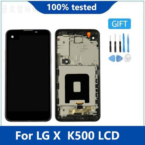 For LG X Screen K500 K500DS K500N K500DSZ K500K K500J K500Z K500Y K500 K500F K500N LCD Display Touch Screen Digitizer Assembly