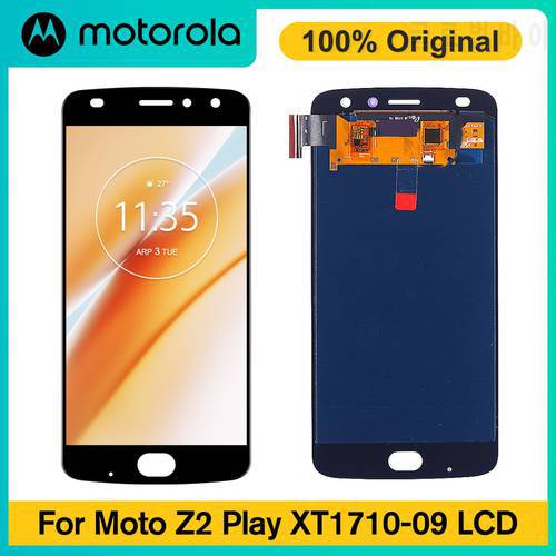 Original For Motorola Moto Z2 Play LCD Display Touch Screen Digitizer Assembly For Z2Play XT1710-09 XT1710-10/07/01/02 Screen