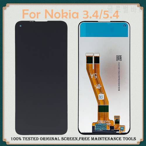 Original Screen For Nokia 3.4 5.4 LCD Display Touch Digitizer Assembly For Nokia 1.4 2.4 LCD Replacement
