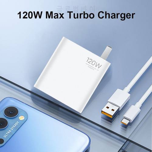 120W GaN USB Fast Charger QC4.0 3.0 Quick Charging 6A Type C Cable For Xiaomi Mi 11 10s MIX Fold Redmi Note 11 10 K40 pro Laptop