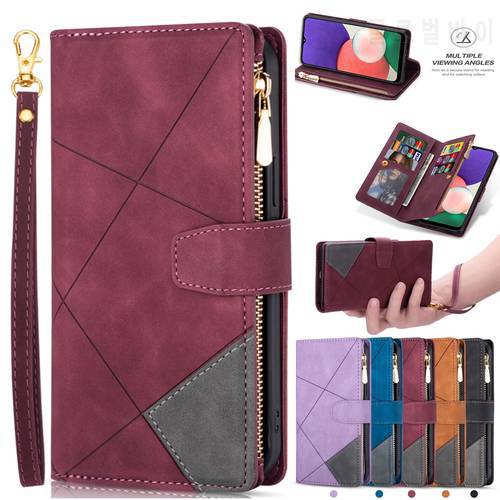 Flip Leather Case For Huawei P40 P30 Pro Lite P Smart Y7 Y6 2019 Honor 10 Lite 8A Wallet Cards Zipper Strong Phone Bags Cover