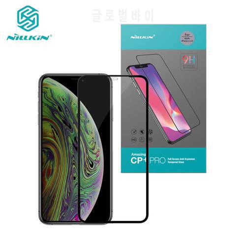 Tempered Glass For iPhone 12 Mini 11 14 Pro Max Plus XR X Xs Max Nillkin CP+ Full Glue Screen Protector For iPhone 13 Pro Glass