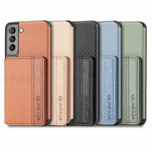 Card Case For Samsung Galaxy A52 A52S A53 A32 A22 A12 A51 A71 M22 M32 Case Cover For Samsung S21 S20 FE S22 Plus Note 20 Ultra