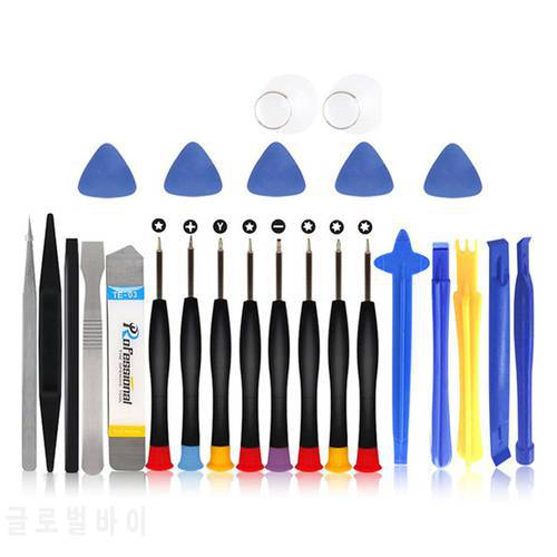 25 in 1 Mobile Phone Repair Tools Kit Spudger Pry Opening Tool Screwdriver Set for iPhone X 8 7 6S 6 Plus 11 Pro XS Hand Tools