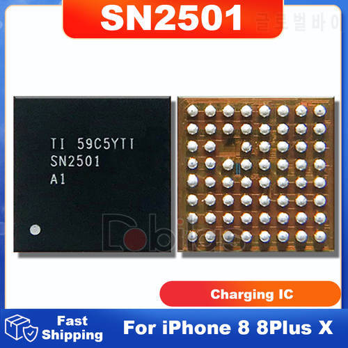 10Pcs/Lot U3300 SN2501 For iPhone 8 8Plus X Tigris Charger IC Chip SN2501A1 USB Charging IC Integrated Circuits Parts Chipset