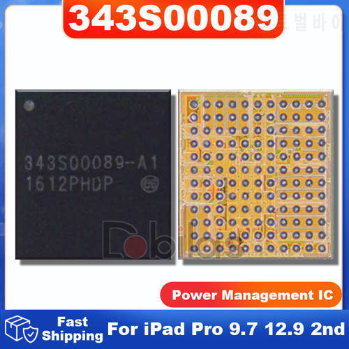 1Pcs 343S00089 For iPad Pro 9.7 12.9 2nd Generation Power Management IC BGA Power IC 343S00089-A1 Integrated Circuits Chipset