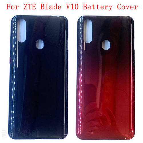 Battery Cover Rear Door Back Case Housing For ZTE Blade V10 Battery Cover with Logo Replacement Parts