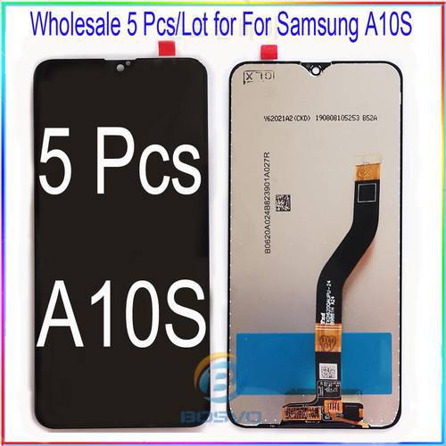 Wholesale 5 pieces/lot for Samsung A10S LCD screen display A107F A107F/DS with touch assembly