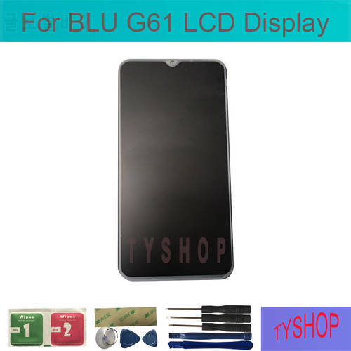 100% Tested For BLU G61 LCD Display Touch Screen Digitizer Assembly Repair Parts Tool