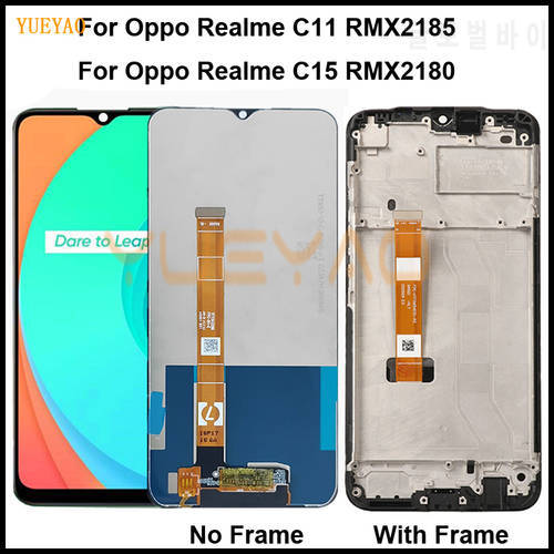 LCD for OPPO Realme C11 C12 C15 RMX2185 RMX2180 RMX2189 LCD Display Touch Panel Screen Digiziter Sensor Assembly